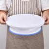 Plastic Cake Laminating Turntable Baking Tools Home Anti-slip DIY Birthday Cake Rotating Table Laminating Table