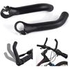 Bike Handlebar Ends Ergonomic Bicycle Handlebar Extension Aluminum Alloy MTB Mountain Road Bike Extender Bar Ends Suitable for 22.2mm Handlebar