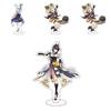Genshin Impact Acrylic Stand Desktop Decor Featuring Kazuha Venti Klee Hutao Ganyu Paimon For Anime Fans