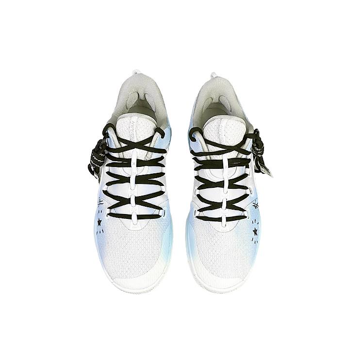 Nike Hyperdunk X Cushioning Slip Resistant Cushioning Slip Resistant Low top Basketball Shoes Men's Blue Green AR0465-100(Team40-)