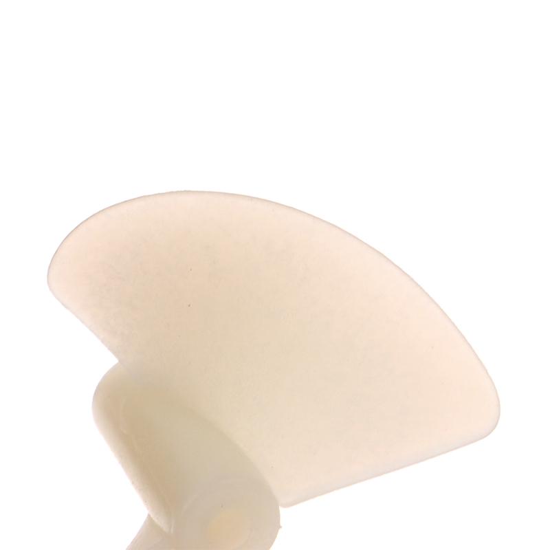 2 Pairs D22Mm/26Mm Cw/Ccw Electric Nylon Prop Screw Diy White Two Leaf Propellers For Rc Boats Models 2Mm Shaft