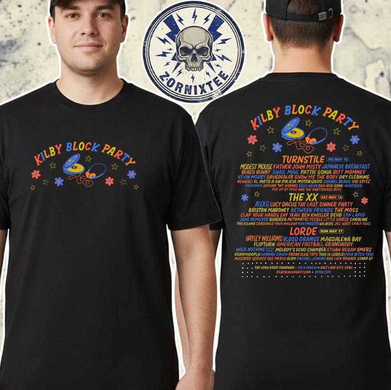 Kilby Block Party 2026 Full Lineup For Salt Lake City Utah May 1517 TShirt Unisex T-Shirt M
