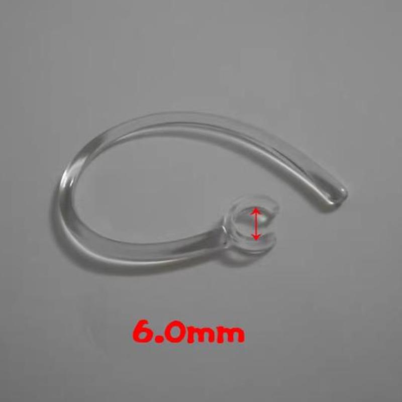 10Pcs Universal Bluetooth Headset Earhooks 6Mm Hanger Accessories Hook Loop Universal Caps Ear Ear Ear Clip Hooks