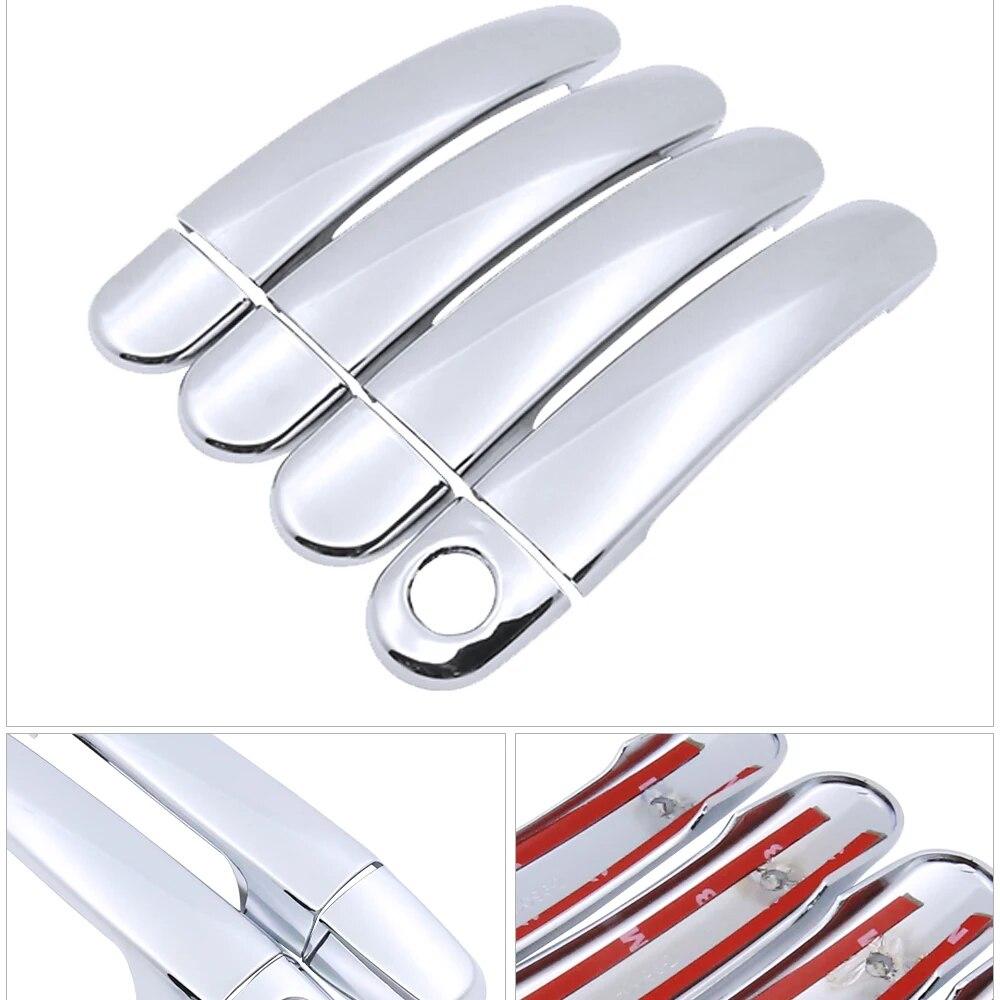 for Volkswagen VW Jetta A4 Bora MK4 1998~2005 Chrome Door Handle Cover Trim Catch Car Cap Accessories 1999 2000 2001 2002 2003