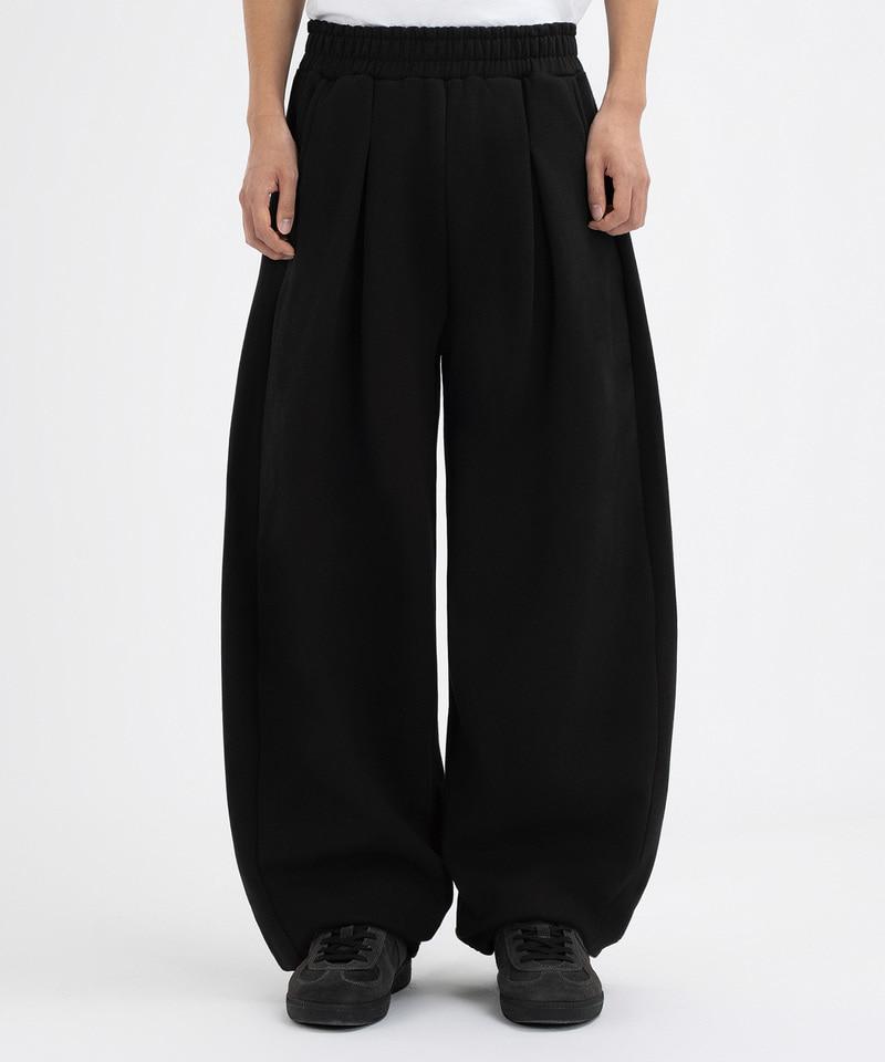 UNDEROFF Balloon Curved Sweatpants Gray