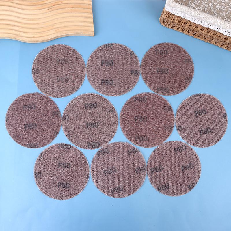 10 Stück 5 Zoll Klett-Schleifpapier Gitter-Schleifscheiben 125 mm Netz-Schleifpapier Staubfrei Anti-Blockierend Schleifpapier für Auto