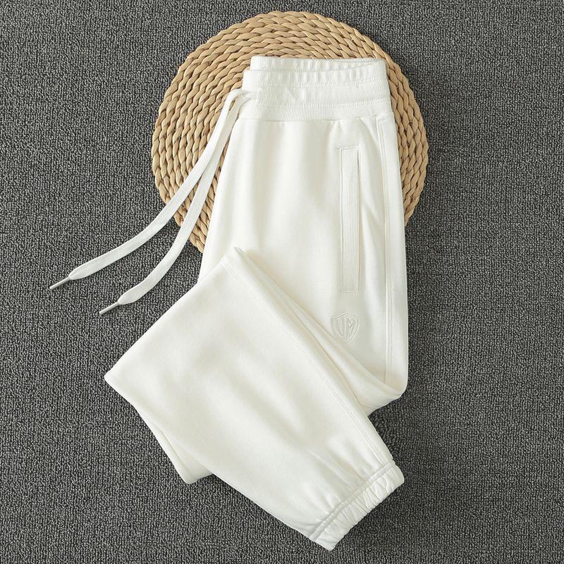 Watermelon Red Sports Pants Female 2025 New Spring and Autumn Casual Ankle-Tied Sweatpants Women's Spring and Autumn Ladies Autumn Pants