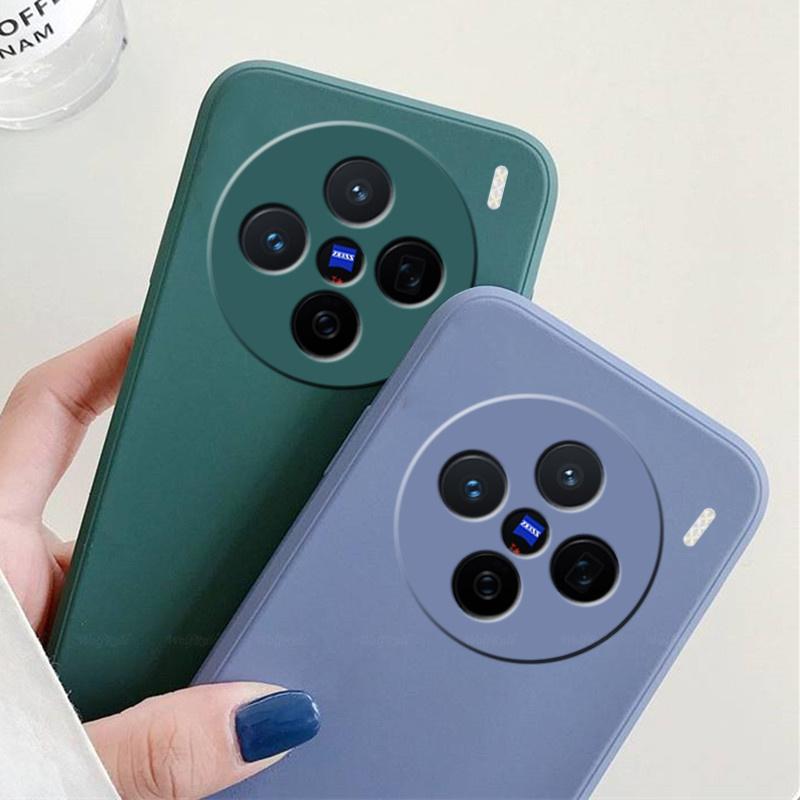 Für Hülle Vivo X200 Hülle Für Vivo X200 Pro Capas Silikon Stoßfeste Bumper Armor Rückseite TPU Soft Cover Vivo X200 Pro Mini Fundas