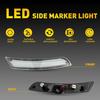 Clear Front LED Rear Fender Side Lights For Chevrolet Marker Camaro 2016-