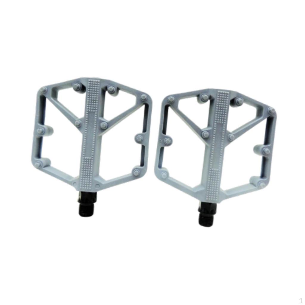2 Mountain Bike Pedals, Flat Pedals for Component Repair.