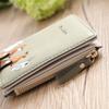 Zipper Small Wallet, Women's Cute Snap Button Wallet With Card Slots