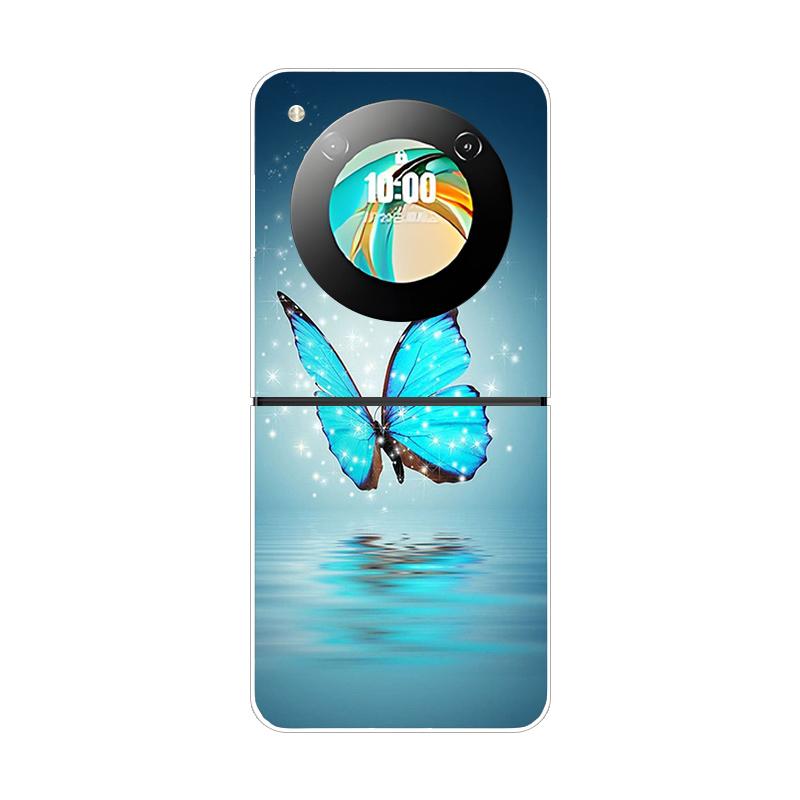 Pevný PC kryt pre ZTE Nubia Flip 2 Nárazuvzdorné puzdrá na telefón pre ZTE Libero Flip 2 5G Zadný priehľadný kryt Flip2 Coque Funda