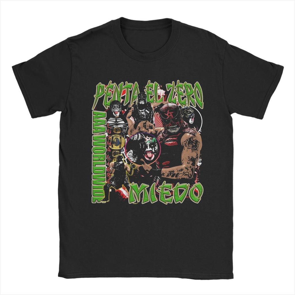 Printed Penta Zero Miedo Vintage Retro Design 5796736663.1889 T Shirt For Unisex Cotton Tee Shirt Short Sleeve Clothing