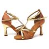 8,5 cm Absatz Professionelle DamenBallsaal-Tanzschuhe Indoor-Latin-Tanzschuhe Salsa