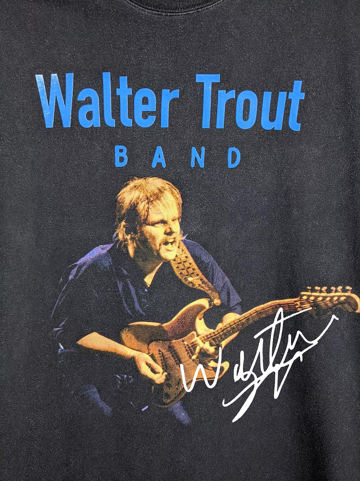 Футболка Walter Trout Band Тур Live Классическая Черная Унисекс S-5XL 1V0702 L