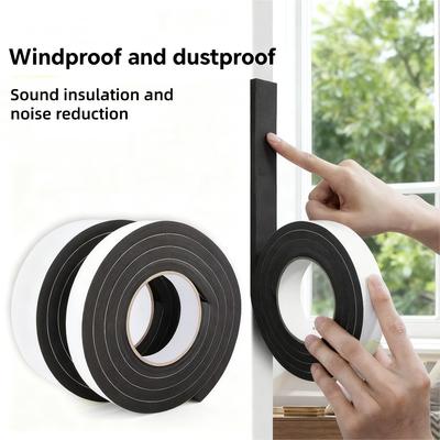 EVA Sponge Single-sided Tape Shockproof Foam Sealant Strip Car Foam Pad Sound Insulation Buffer Anti-collision Foam Tape