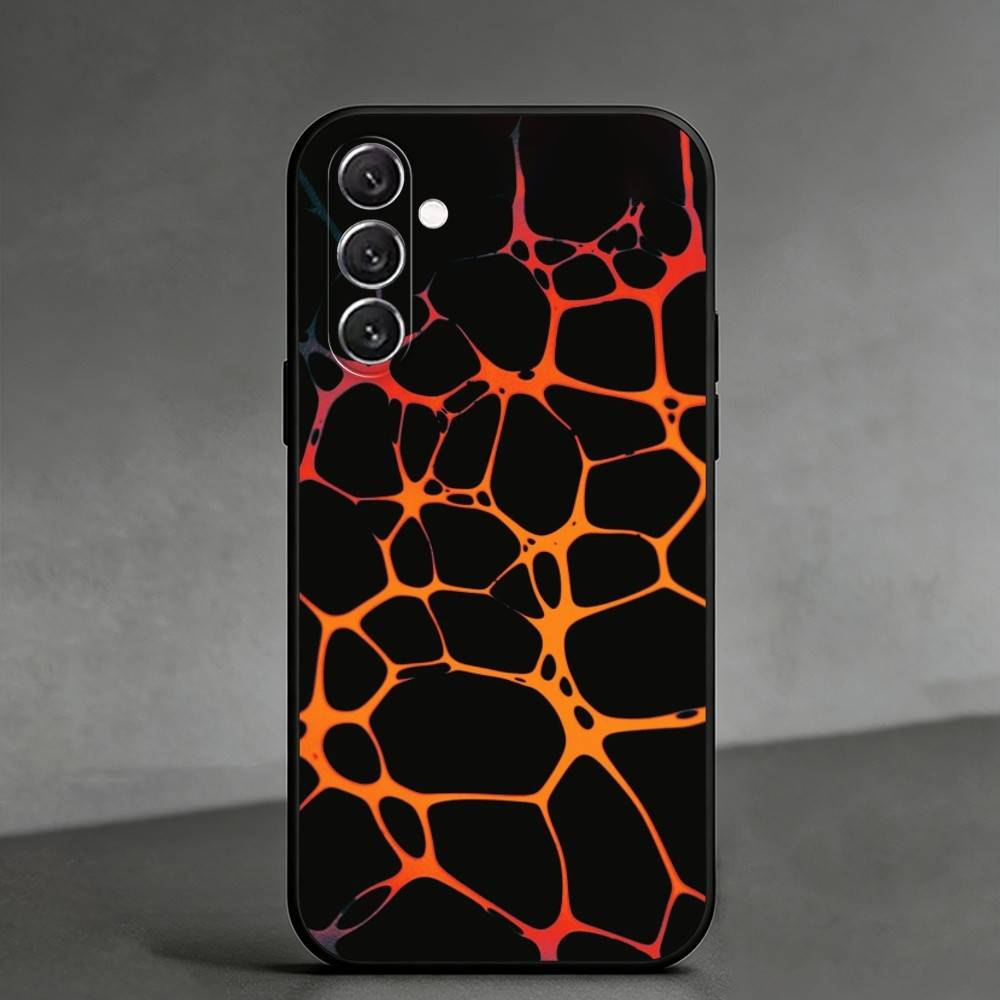 

F-Fluid Art Phone Case For Samsung Galaxy A91,80,73,72 ,71,53,52,32 ,31,22,21s,20,Soft Black Case Samsung a71 5g