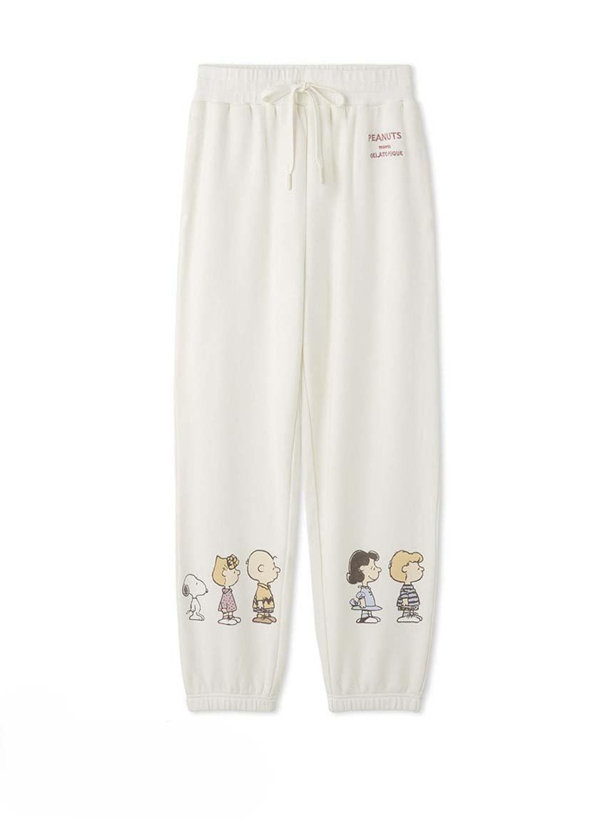 

Длинные флисовые брюки PEANUTS PWCP251206 OWHT [Gelato Pique] женские