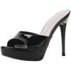 Summer Wome Sandals Fashion ChainLuxury Thick High Heels Sandals Party Elegant Shoes High Heels Slippers Banquet Shoes