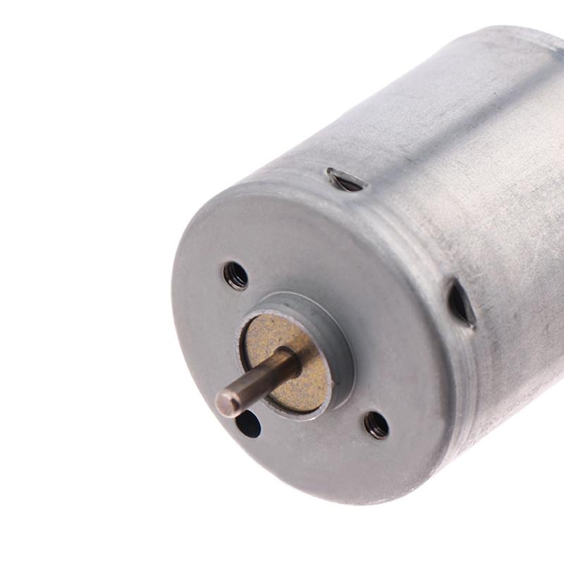 1 Stück Bastelspielzeug Haartrockner Elektrische Ventilatoren Zubehör 360Sh DC12V-24V Motor 13800 U/min Hochgeschwindigkeits-Kohlebürsten-Mikromotor