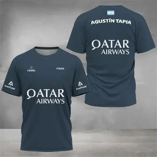 Bestselling Summer 3D Printed T-shirts, Short-sleeve Sports T-shirts with Round Neck for Men and Adults From Qatar, Breathable Q