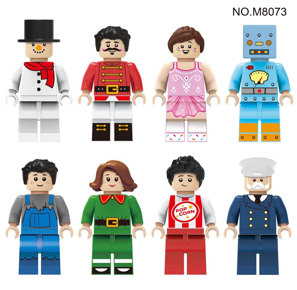 Building blocks, figures, toys, mini figures, humanoid dolls, children's toys, birthday gifts, cartoon characters.