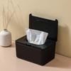 Wipes Dispenser, Refillable with Buckle-Sealed Cover Tissue Box, Dustproof Easy Pull Wipes Pouch Case for Bathroom