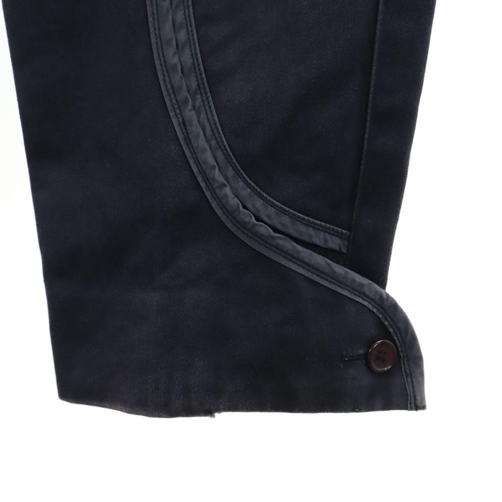 ISSEY MIYAKE MEN 80er Jahre Made in Japan Vintage Pinsel-Etikett Tapered Hose S Marineblau Herren Gebraucht