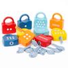Number Matching Number Lock Key Toys Math Count Learning Number Toy  For Toddler