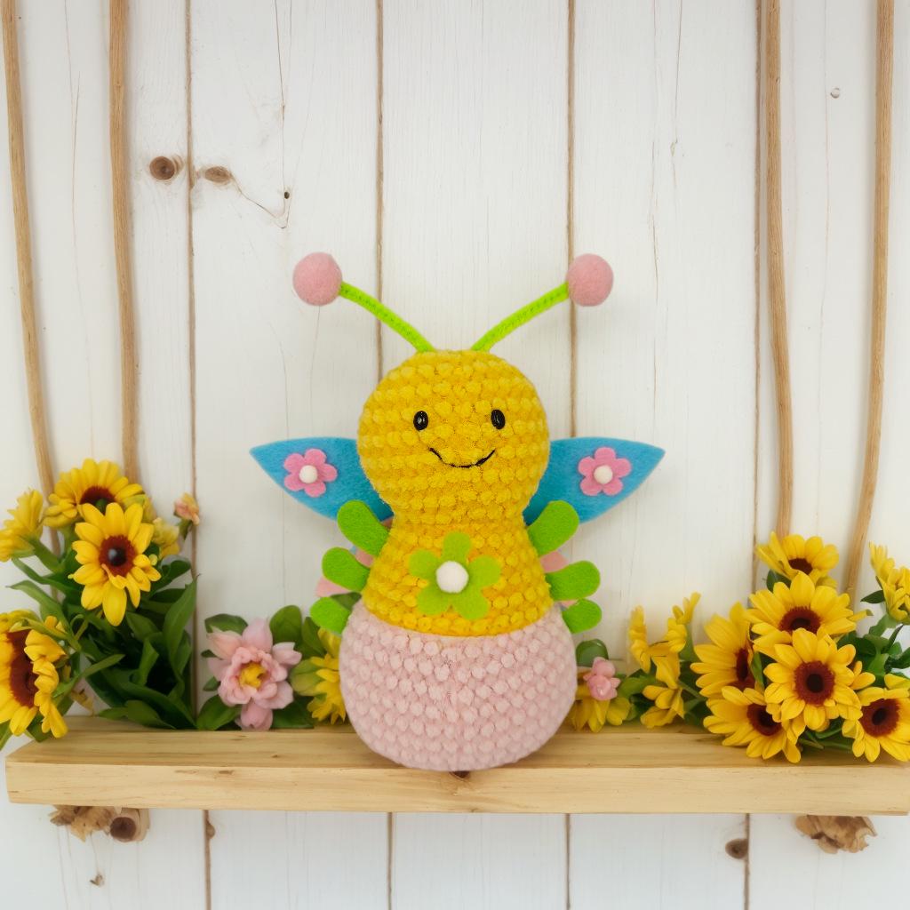 Cross-Border Bee Cartoon Plush Animal Doll for Festival Decoration