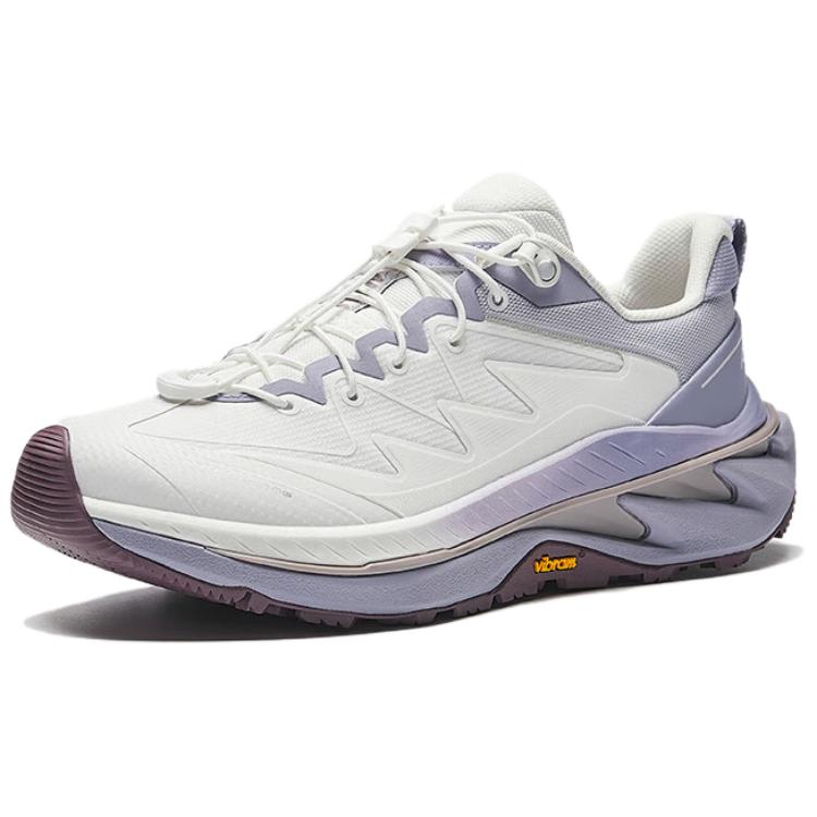 Anta Explore Pro Comfortable Trendy Wear-Resistant Non-Slip Low-Top Casual Running Shoes Women sneaker White Purple 922525589-2