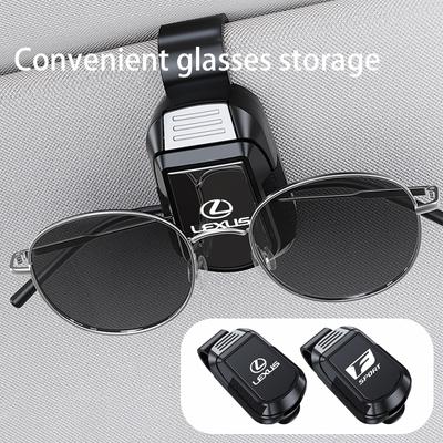 Logo Car Sunglasses Case Holder For Lexus F SPORT GX460 Ct200h IS250 ES 220D IS200 Fsport GS GX IS LS LX NX RX UX CT LC RC