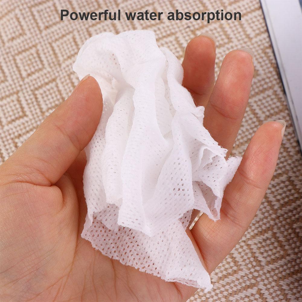 Travel Outdoor Moistened Tissues Face Cleansing Wipes Disposable Compressed Towel Tablets Tissue