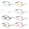 Women's Cat-Eye Diamond-Plated Anti-Blue Light Reading Glasses