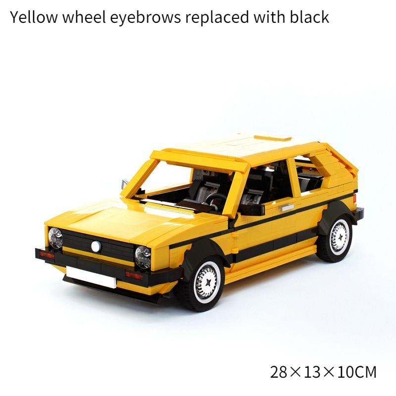 AAXQ1 MOC Urban Sport Vehicles Building Blocks Kit Speed MK1 High-Tech Cabriolet Car Model Children's Assembly Toy Adult Birthday Gift