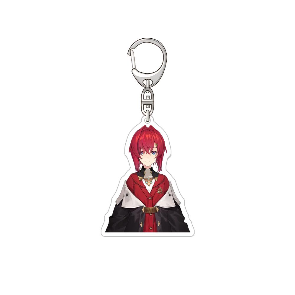 Nijisanji Yuhi Riri Shishhido Akari Higuchi Kaede Kenmochi Toya Debidebi Debiru Official Acrylic Keychain Bag pendant Fans Gifts
