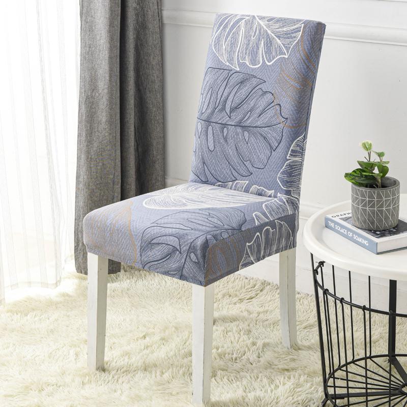 New Colors Chair Covers Floral Modern Slipcover For Dinning Room Wedding Stretch Elastic Furniture Protector