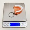 Fashion Tooth Keychain Resin Tooth Model Shape Keychain Unique Pendant Hanging Ornament Keyrings Gifts for Men Women