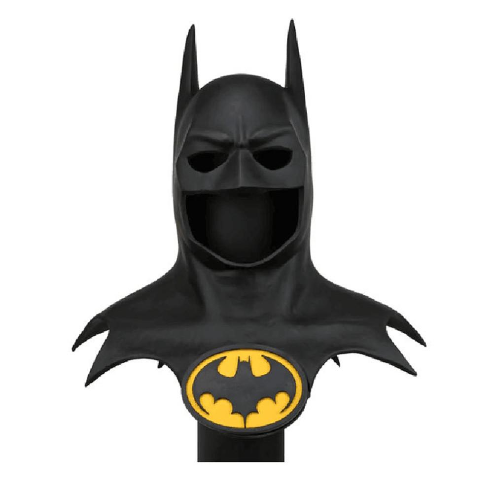 1x Mask Props For Batman Masks Full Head Bruce Wayne Cosplay Superhero Latex