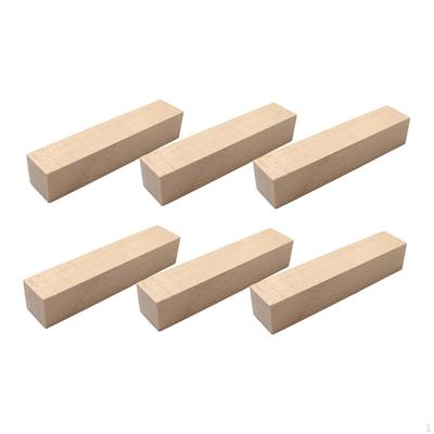 Basswood Carving Blocks Bass Wood Handmade Unfinished Block Wooden Kit for Workshop