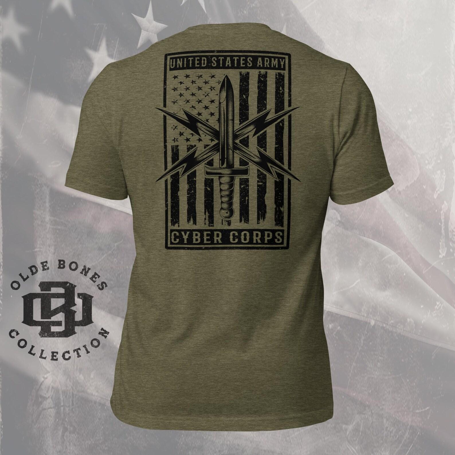 Army Cyber Corps | Military T Shirt Design | US Army | Military T-Shirt | Army T shirt | Veteran Shirt | Military Gift | Veterans Day S