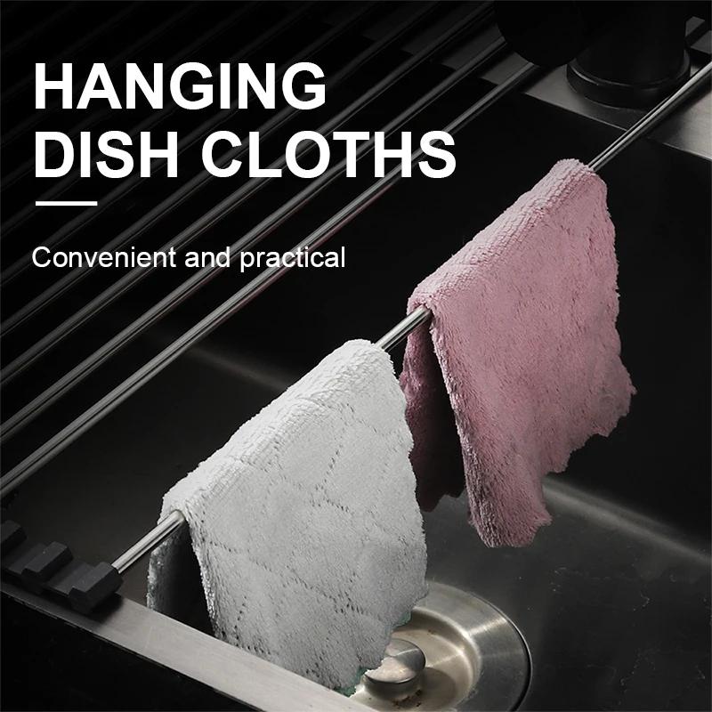 1pcs Roll Up Dish Drying Rack Over The Sink Foldable Portable Kitchen Dish Drainer Space Saving Sink Organizer