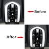 Pentru Porsche Panamera 2010-2016 Lumină de citire față din fibră de carbon Benzi decorative Accesorii interioare auto Autocolant decorativ