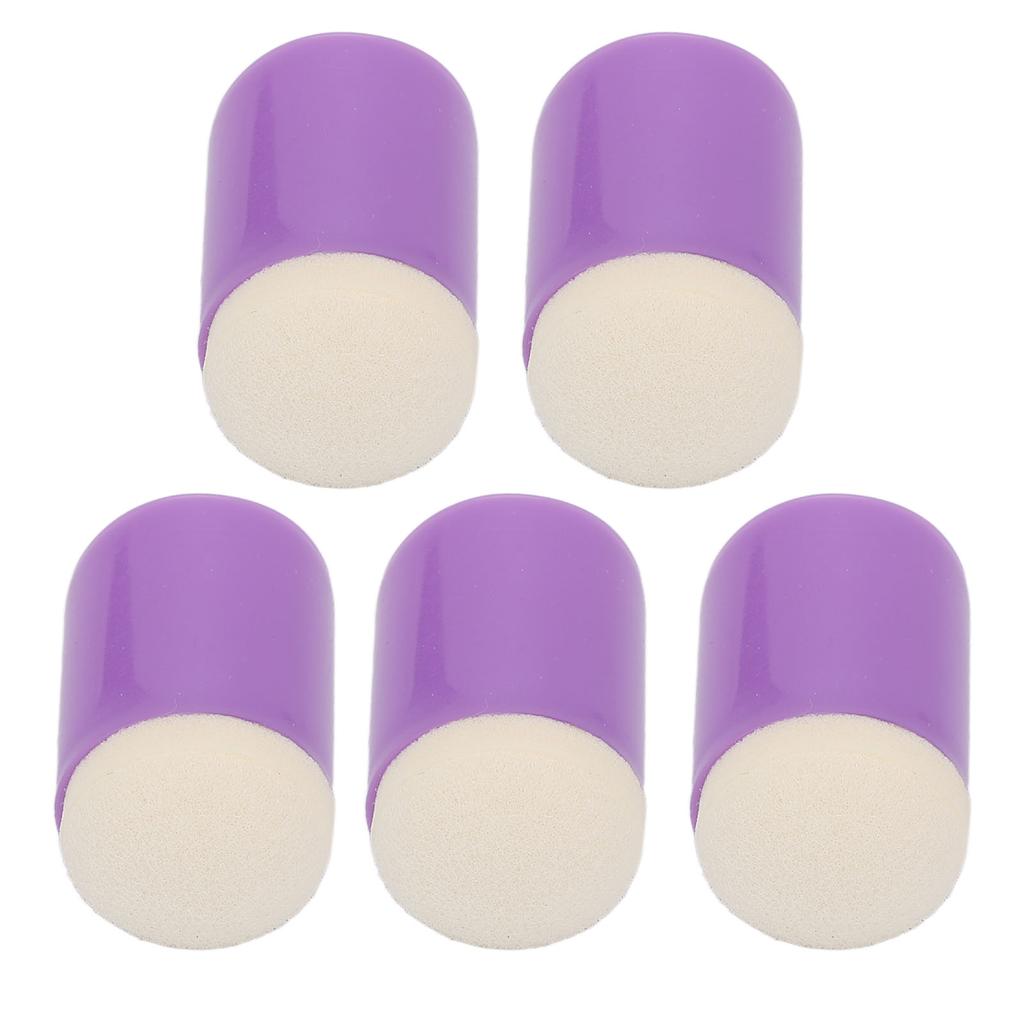20 szt. DIY Gąbki do palców Okrągła główka Pokrycie Cienie pod oczami Mini zestaw gąbek