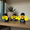 3D Printed Duck Ornament - Creative Fitness Series for Desktop Prank Party