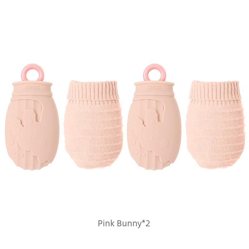 Fasola Small Hot Water Bag, Water-Filled Hot Water Bag for Menstrual Pain Relief, Mini Hot Compress Bag for Girls, Silicone Hand Warmer Bag