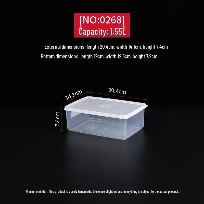 Huiliang Rectangular Plastic Food Storage Container