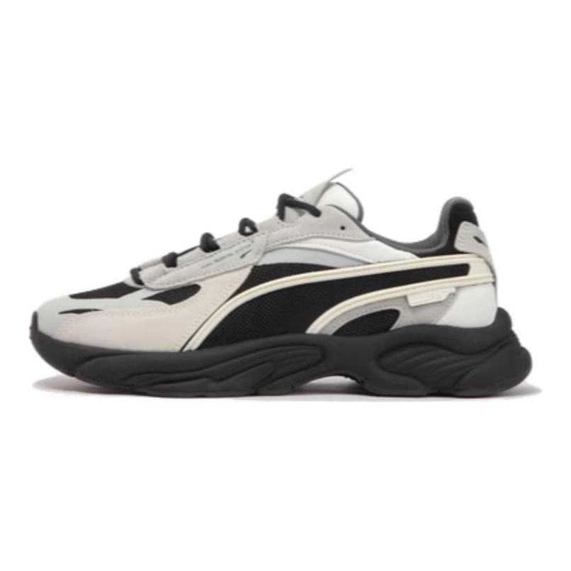 Puma Rs-Connect Pu Fabric Two-Layer Cowhide Comfortable Fashion Shock Absorption Non-Slip Wear-Resistant Low-Top Dad Shoes Unisex Sneakers 375151-08