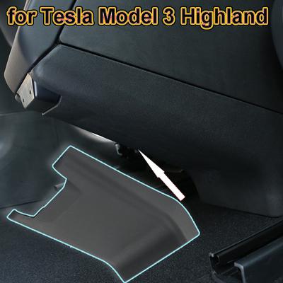 For Tesla Model 3 Highland 2024 Interior Accessories Rear Seat Anti-kick Protective Cover Upgraded Modified Decor Protector