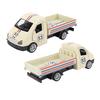 1:32 Scale Alloy Truck Model Toy Battery Powered Boy Truck Car Toy Birthday Cake Baking Decoration Light Yellow
